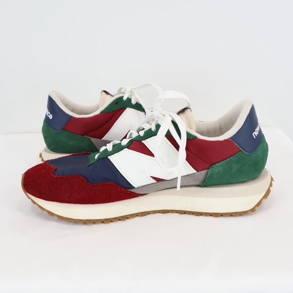 New Balance Men\'s 237V1 Scarlet Team Forest Green Size 9 main image 10